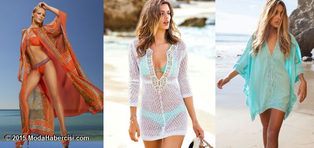 2017 Yazının Trend Plaj Elbiseleri